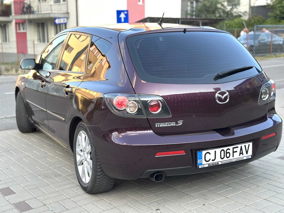 Mazda 3 BK Facelift | 1.6 Benzină 105 CP | An 2008 | Unic proprietar în Ro din 2020