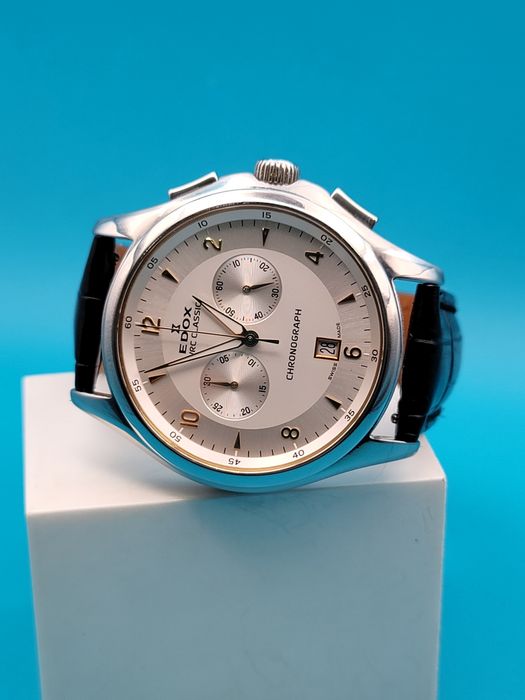 Edox WRC Classic хронограф кварц
