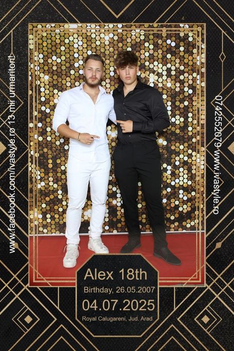 Cabina Foto Arad Photobooth oglinda foto servicii evenimente baloane