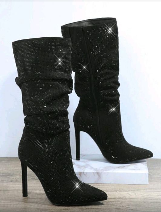 Ботуши с камъни  нови