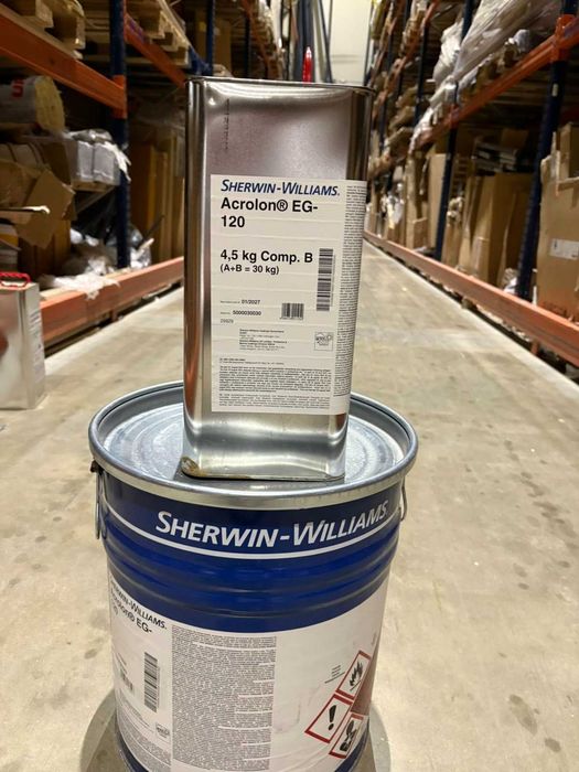 Sherwin-Williams RAL 6011 (резедаво) двукомпонентна полиуретанова боя