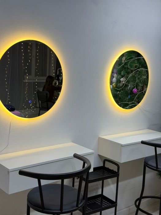 Тумба и зеркала