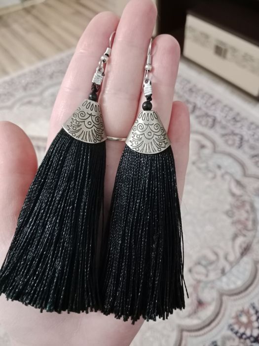 Себряные серьги 925 проба