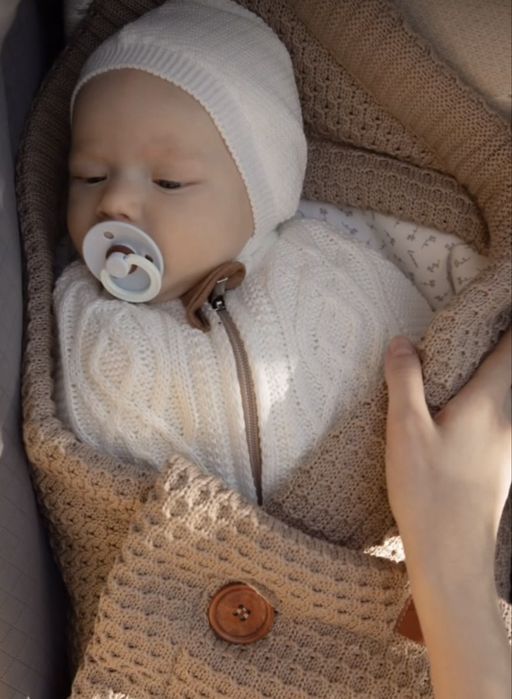 Loomknits кокон и шапочка