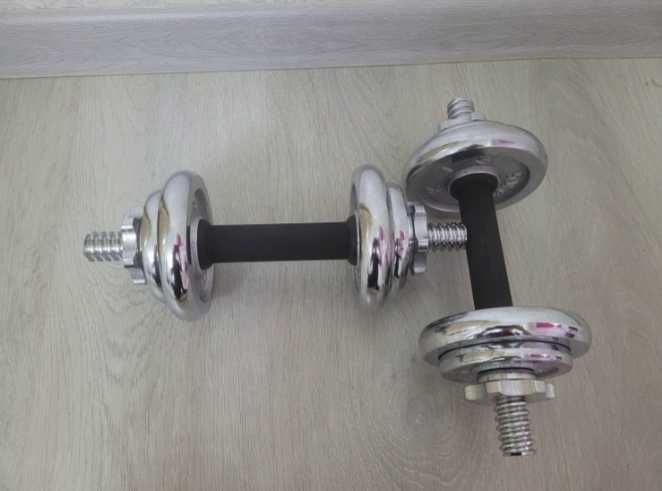 Продам новые гантели, разборные