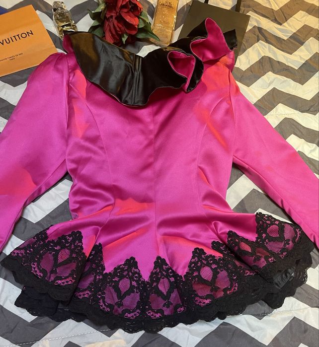 Jacheta / Sacou / Top / Casadei peplum 34 xs - 36 S