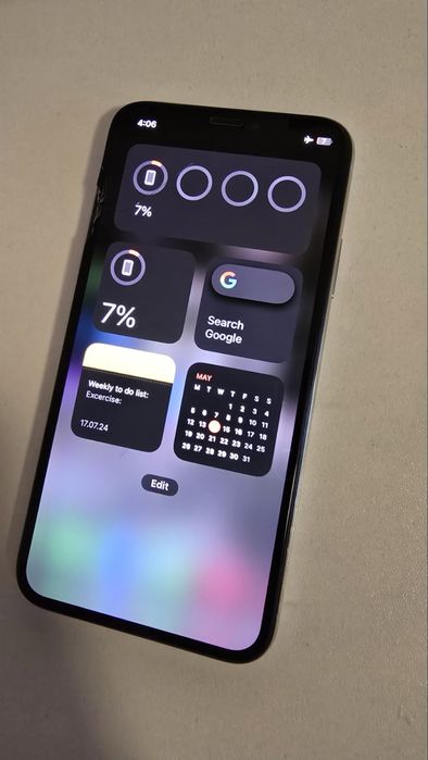 iPhone X 256 GB бял