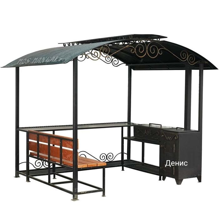 Мангал беседка решетки навес барбекю гриль шашлычница ворота перила