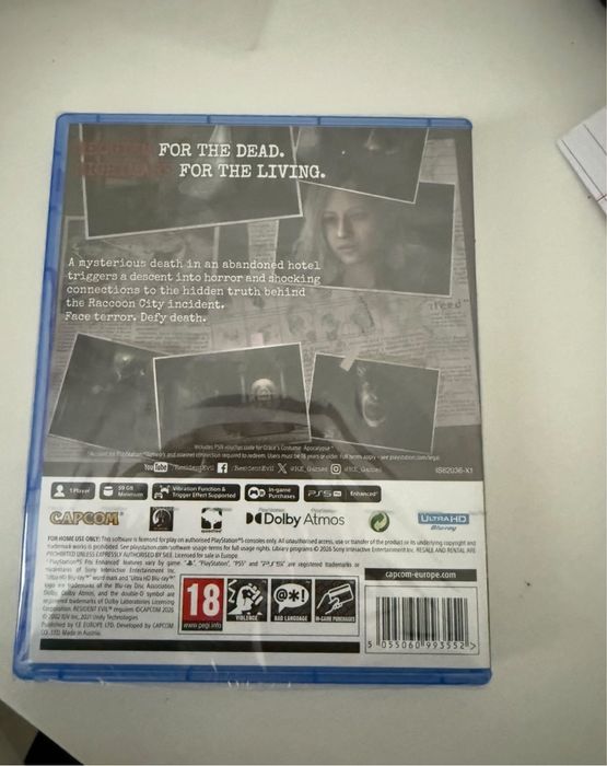 Resident evil 9 PS 5