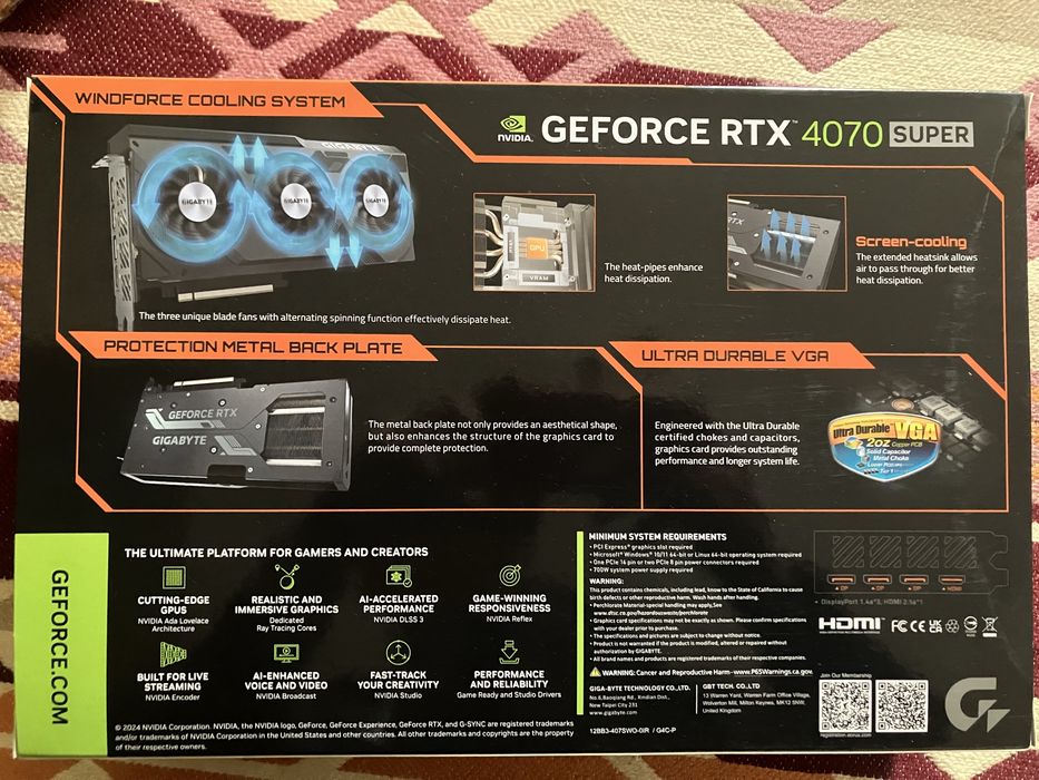 RTX 4070 Super 12GB