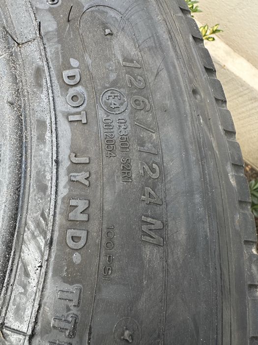 Cauciucuri anvelope 215 75 17.5 Bridgestone Bascula septica camion