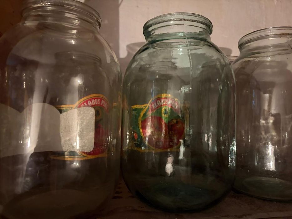 Банки стекляные б/у