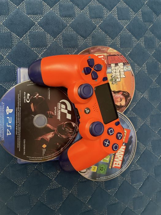 Джостйк оранжвый и три диска