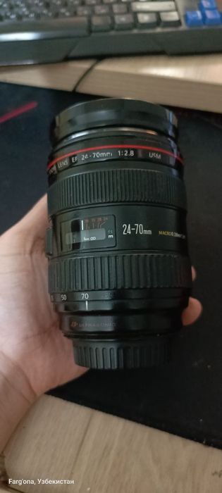 Canon EF 24-70 mm obektiv sotiladi