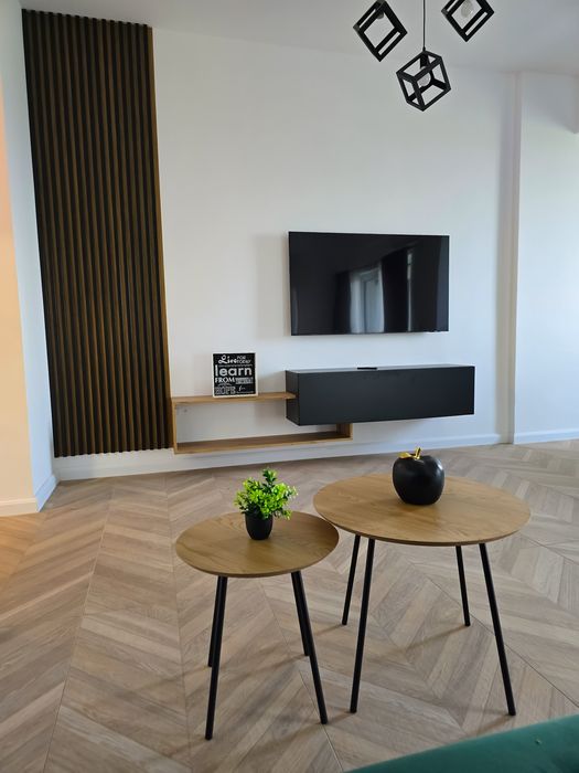 Apartament 2 camere Nou Mobilat Utilat, Parcare, Vedere Lac Și Mare