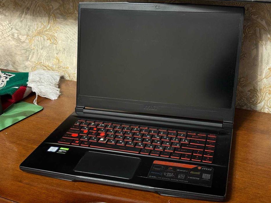 ИГРОВОЙ НОУТБУК MSI Core i5 | DDR4 8gb | GTX 1050ti 4gb