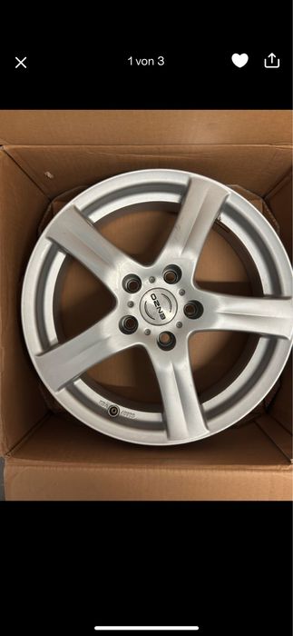 Set 4 Jante aliaj 5x112 R16 Vw/Audi/Skoda/Seat