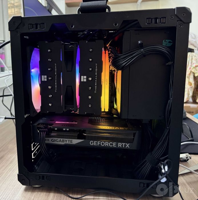 Компактный Mini-ITX компьютер сборка / рабочая станция