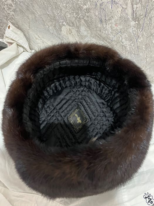 Мужская Норковая шапка