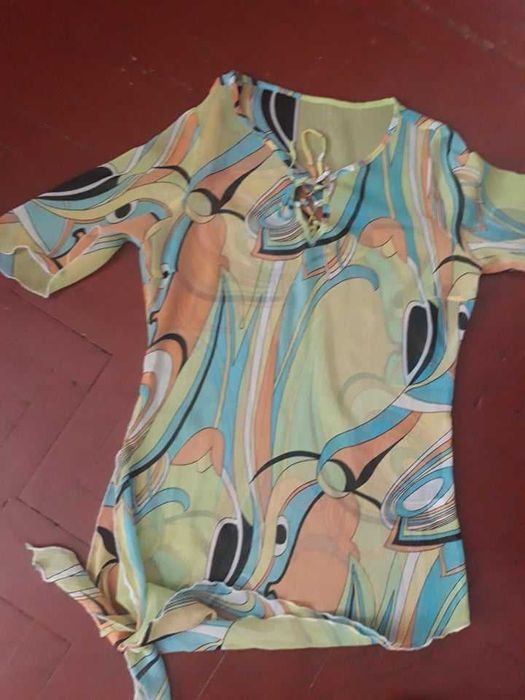 Лятна копринена туника