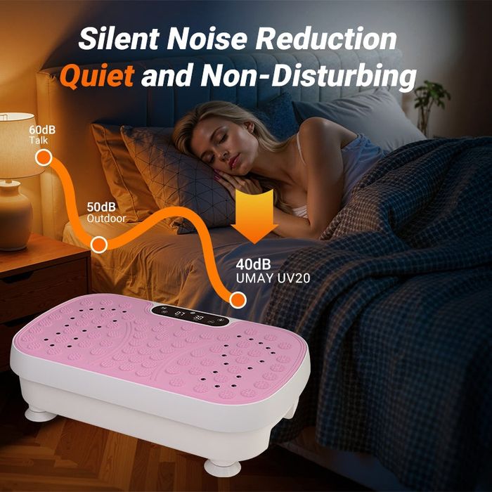 Мултифункционална Вибрираща платформа за отслабване  с LCD дисплей 3ре