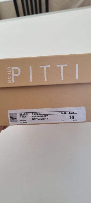 Pantofi piele naturala Matteo Pitti