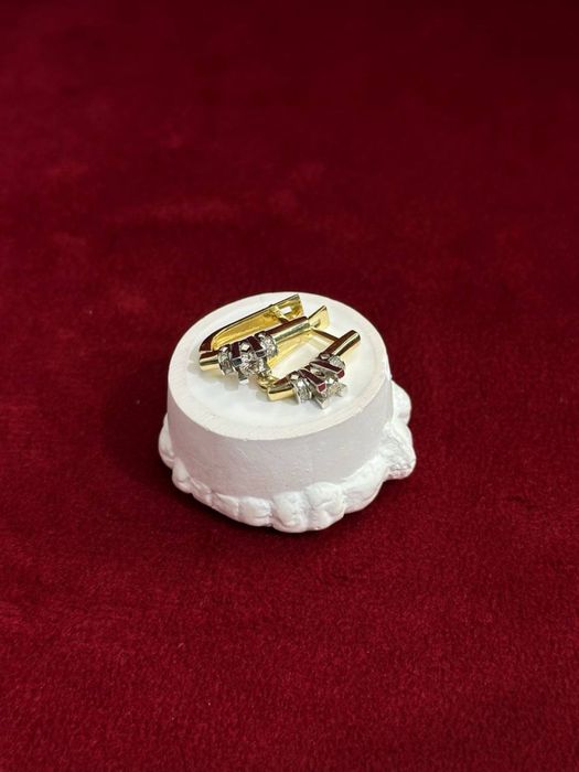 Золотые серьги/BariBarShop/0•0•24