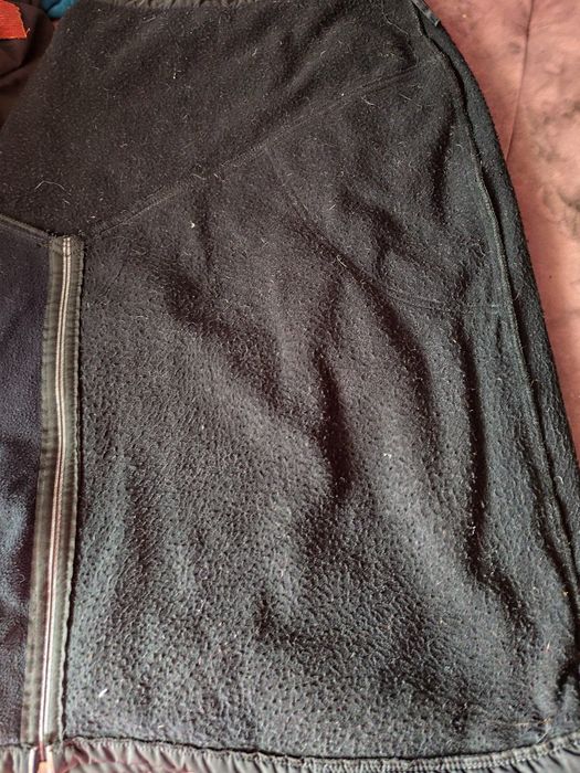 Дамска пола къса от еко кожа