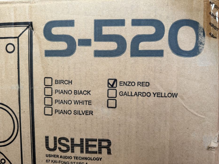 Тонколони Usher S-520 Piano Enzo Red