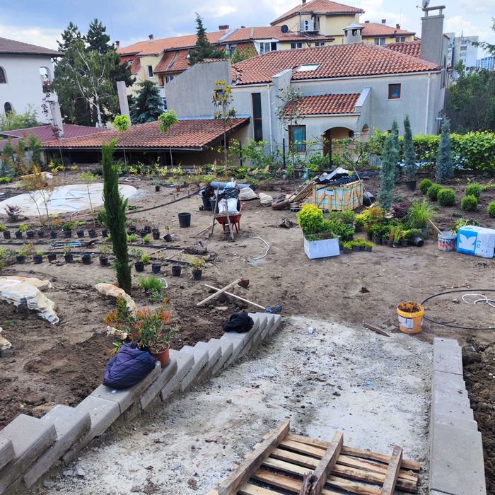 Поливни системи , озеленяване