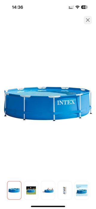 Бассейн Каркасный Intex Басейн Bestway круглый