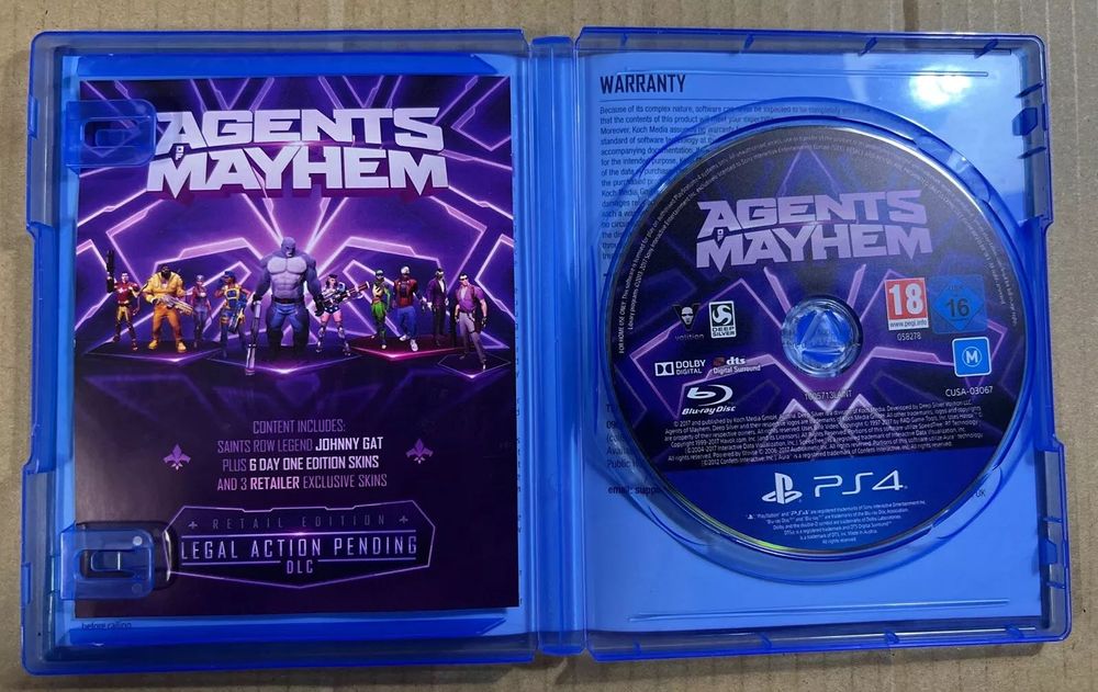 Agents of Mayhem PlayStation 4 PS4 ПС4 PS5 PlayStation 5