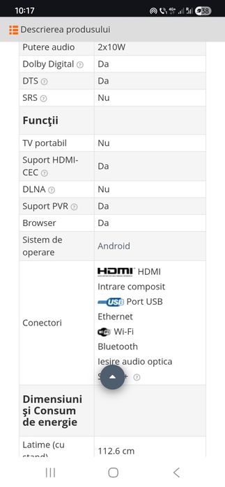 Tv 126 cm Smart SONY 50x75wl BRAVIA android 4k google tv
