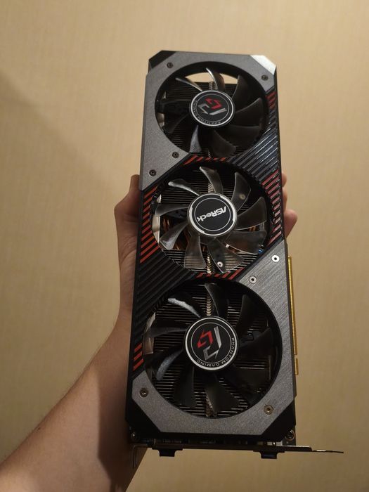 RX 5700XT 8GB Asrock видеокарта