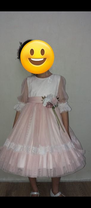 Платье для девочки 6-7 лет