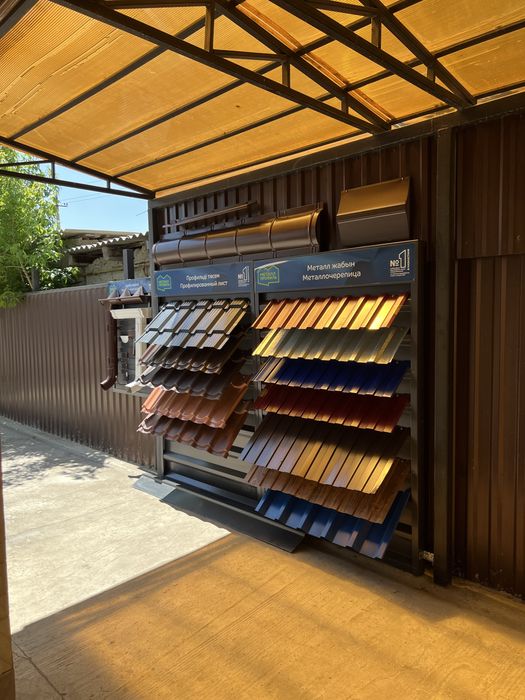 Каскад, профлист, водосток