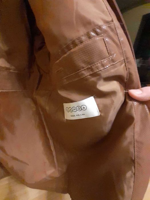 дамско яке с пухкава яка