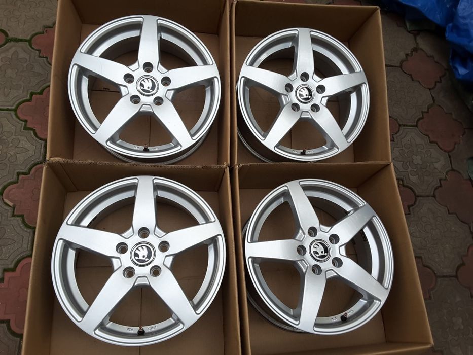jante aliaj 16; 5x112; Skoda Octavia 2, Octavia 3, Octavia 4