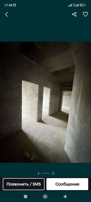 СРОЧНО!!!Новостройка кадастр чиккан озиммики срочно сотилади 74.2кв/м