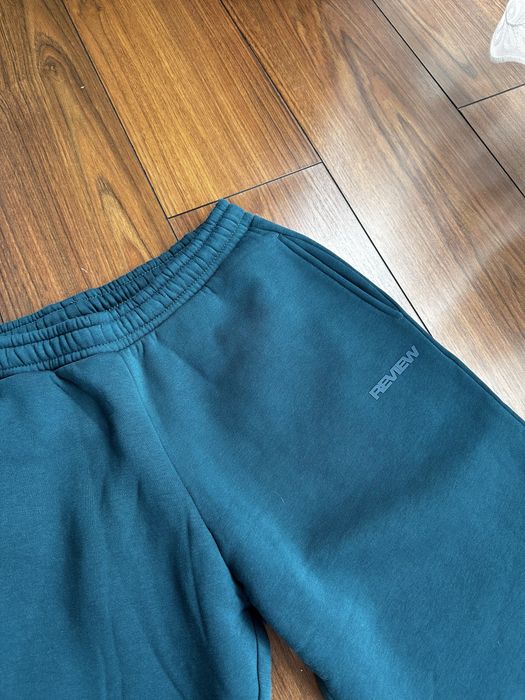 Pantaloni Review mens sweatpants baggy verde