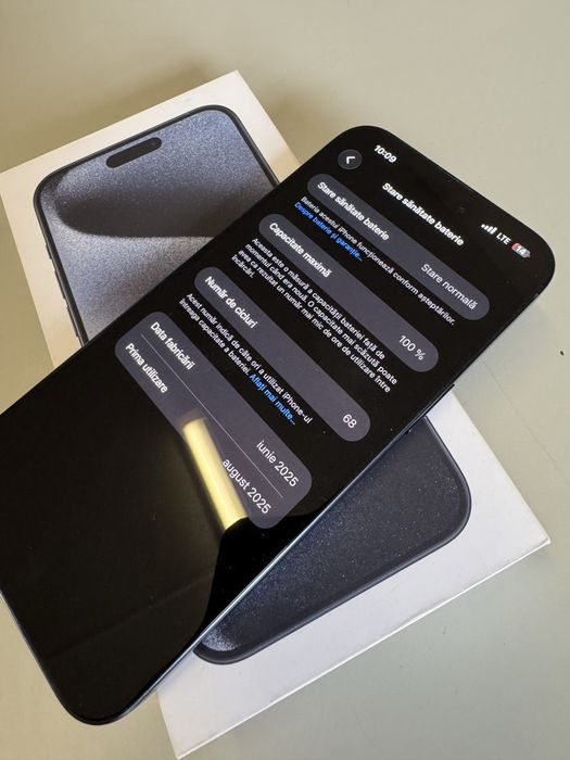Iphone 15 pro max 256gb baterie 100%