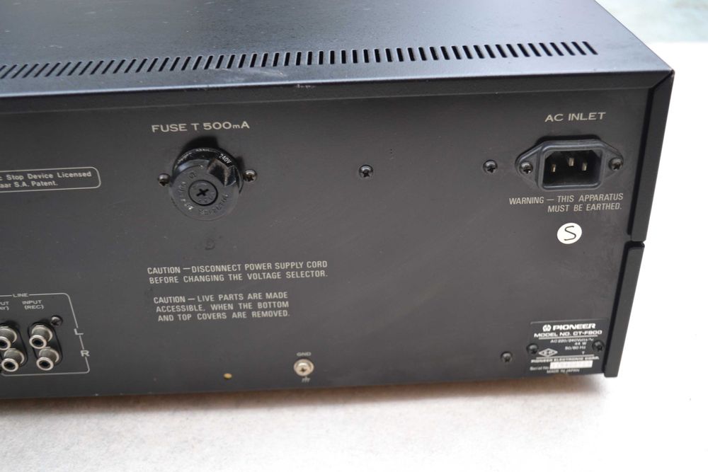 Deck Pioneer CT F 900 Blue Line