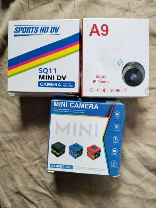 camere video spion mini  cu wirelless