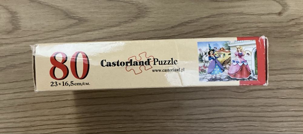 Joc Mini Puzzle 80 piese cu prințese și zâne, Cadou ideal