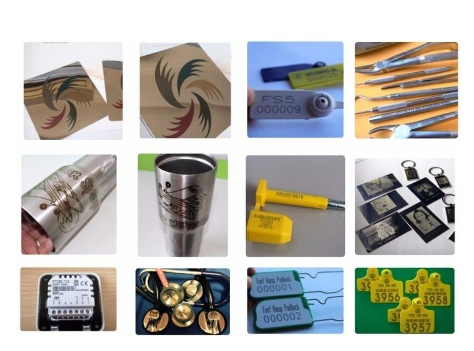 Лазерный маркиратор оптоволоконный станок маркер гравировщик Ry-30