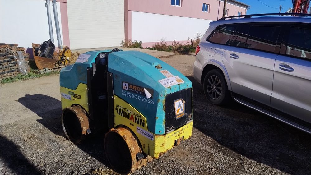 Cilindru compactor Ammann Rammax 1575 2017 picior oaie telecomanda