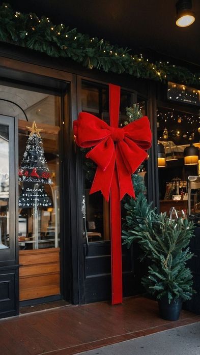 Бант украшение для фасада