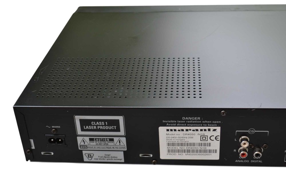 Cd player Marantz Recorder DR 4050