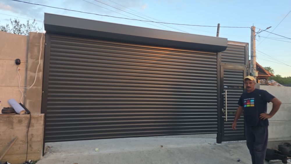 Usi garaj rulou Aluminiu