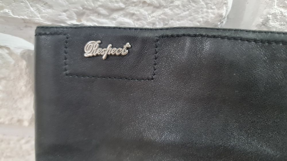 Сапоги кожаные демисезонные"Respect".